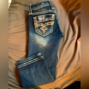 Red white and blue capri rock revivals!